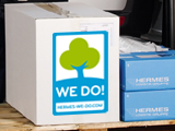 Hermes baut Klimaversand WE DO! weiter aus - Auslieferung Pakete